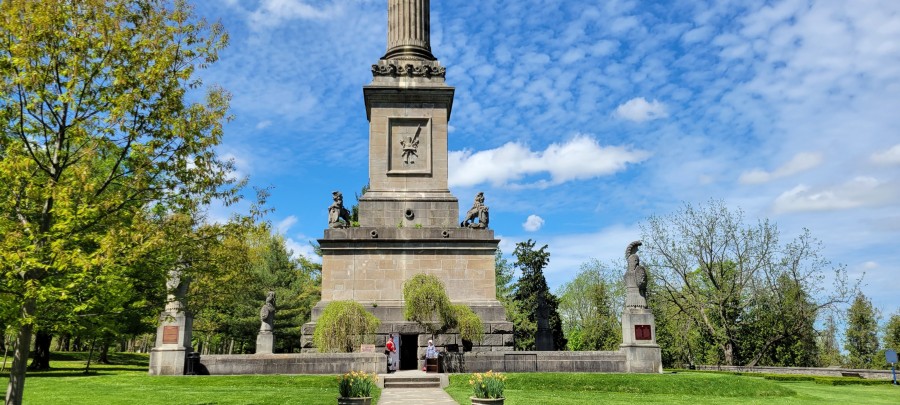 Brock's Monument is now open for visitors, on May 14. (Tony Chisholm)