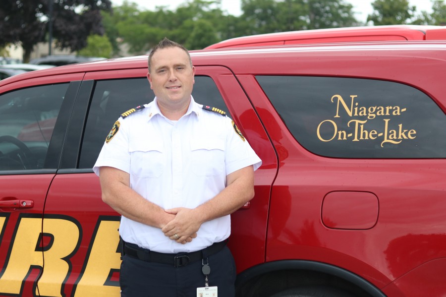 NOTL's fire chief Nick Ruller said organizational changes will improve workplace structure at the town's fire department. (File photo/Dariya Baiguzhiyeva)