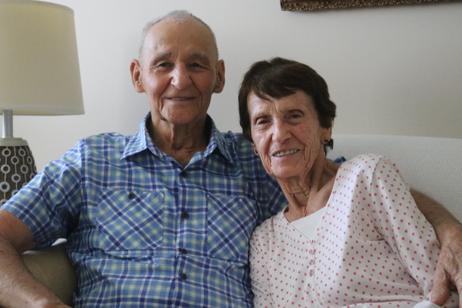The couple got married in 1949. Seventy years later, they say their love is still strong. (Dariya Baiguzhiyeva/Niagara Now)