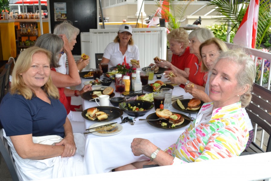 The nine and 18-hole women's leagues held their annual mid-season scramble and picnic lunch on July 2. (Kevin MacLean/Niagara Now)